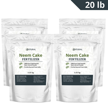Zatural Neem Cake Fertilizer 20 lb