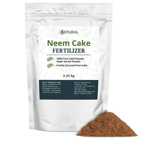 Zatural Neem Cake Fertilizer pile
