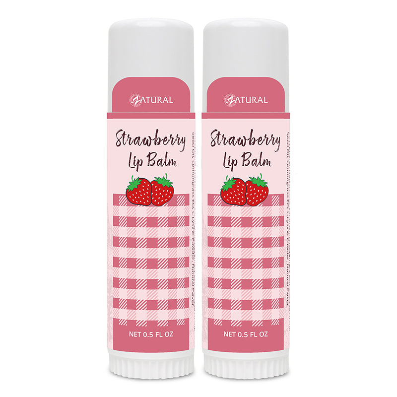 Strawberry Lip Balm 0.5oz | Plant-Based Moisture