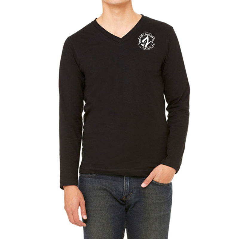 'Zatural Logo Sweater' - Lightweight V Neck | Unisex