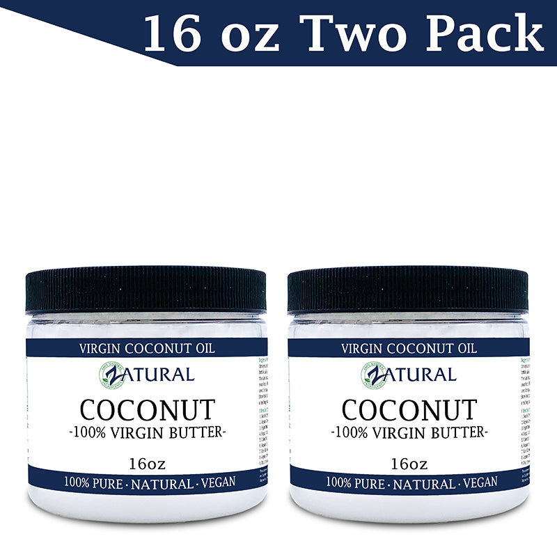coconut oil 16oz two pack