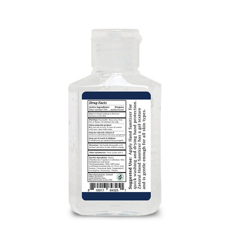 CBD Hand Sanitizer Label