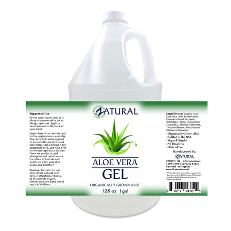 Zatural 1 gallon Aloe Vera Gel