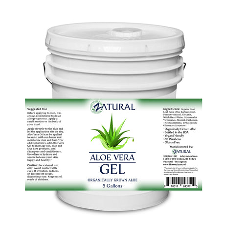 Zatural 5 gallons Aloe Vera Gel