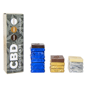 Zatural CBD Assorted Chocolate squares