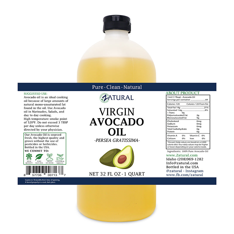 Avocado Oil 32oz Label