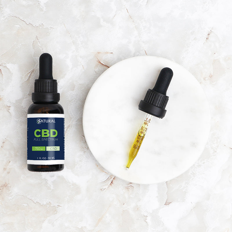 Build your own CBD Full Spectrum 750mg and plate with tincture