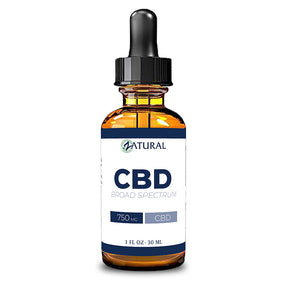 Build your own Broad Spectrum CBD Oil Tincture 750