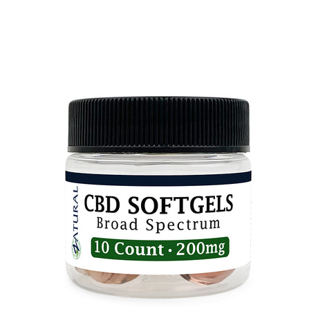 Broad Spectrum CBD Softgel 20mg 10 count