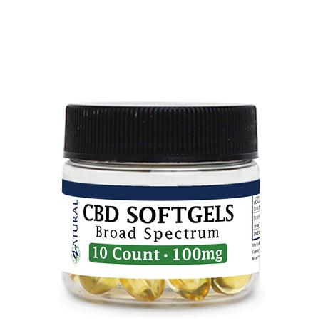 Broad Spectrum CBD Softgels 100mg