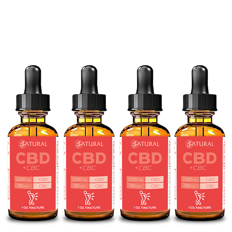 CBC Isolate Oil four pack