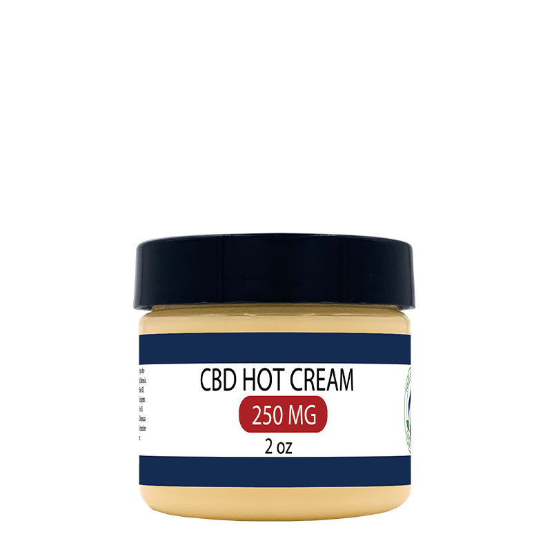 Zatural CBD Hot Cream 250mg 2oz