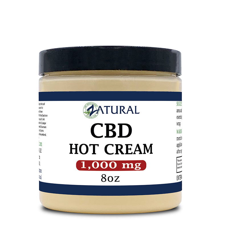 CBD Hot Cream | CBD Cream For Discomfort | Zatural Hot Cream