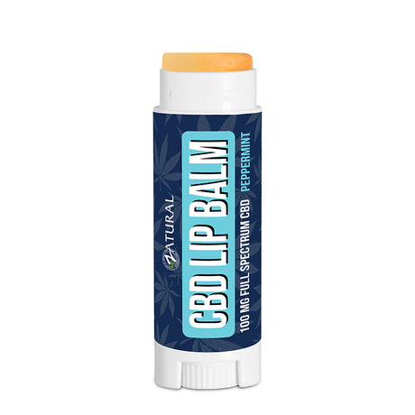 Full Spectrum CBD Lip Balm open cap