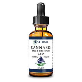 1,000mg CBD Oil Natural Drops