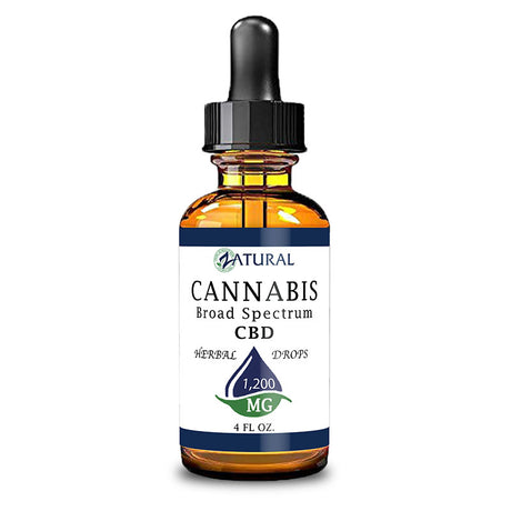 1,200mg CBD Oil Natural Drops