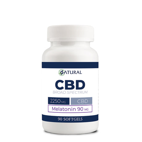 CBD Softgels with Melatonin 90 count