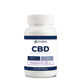 CBD Softgels with Melatonin 30 count