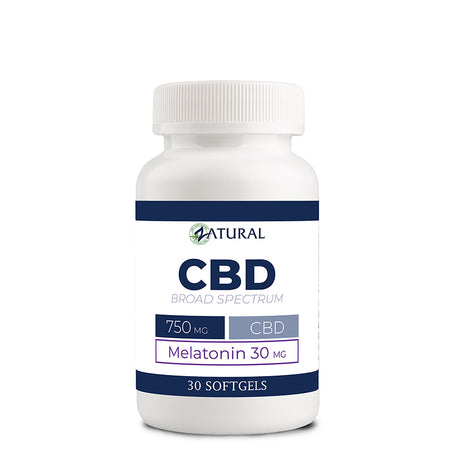 CBD Softgels with Melatonin 30 count
