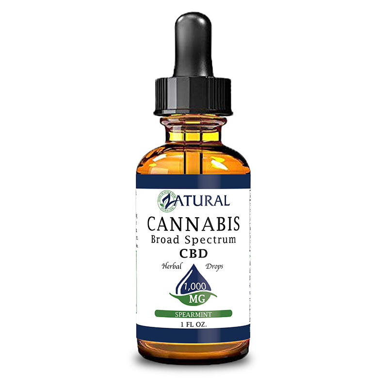 1,000mg Spearmint Flavored CBD Oil