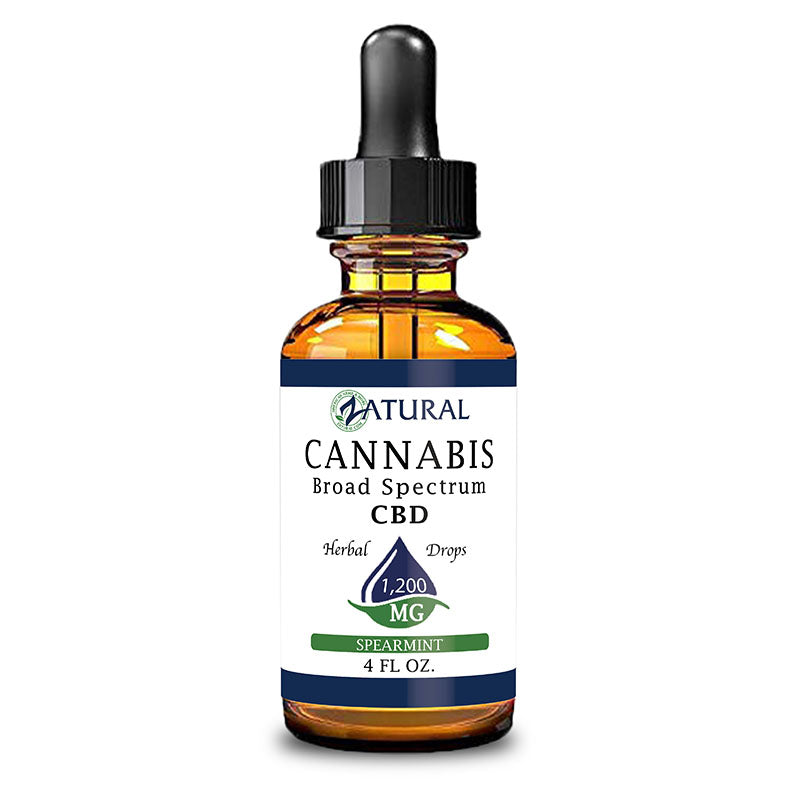 1,200mg Spearmint Flavored CBD Oil