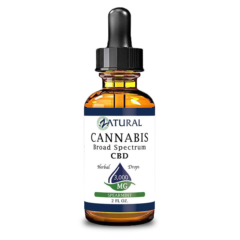 3,000mg Spearmint Flavored CBD Oil