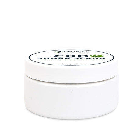 Zatural CBD Sugar Scrub Side