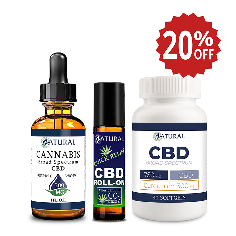 Broad Spectrum CBD Oil 300mg, Quick Relief, and CBD Softgels 300mg Sale