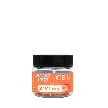 CBD + CBG Softgels 10 count
