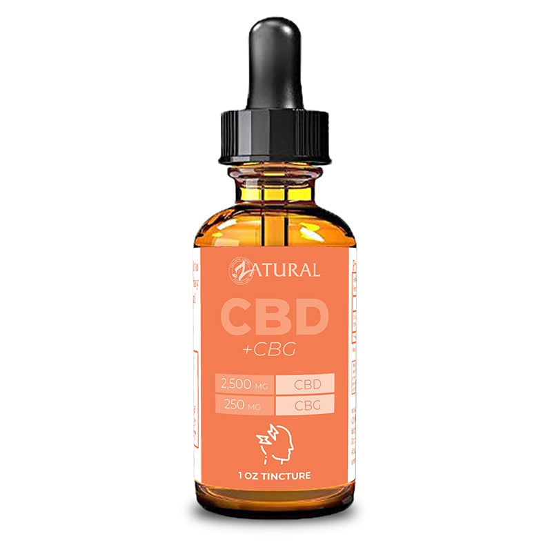 CBG 250 + CBD 2,500 Isolate | CBG Isolate Oil Tincture