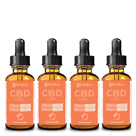CBG Isolate Oil four pack