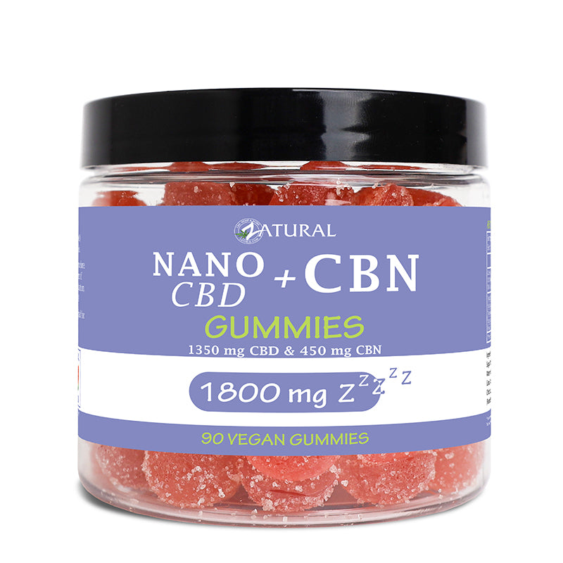 Zatural CBN 1800mg Gummies 90 count