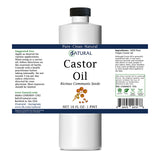 Zatural 16oz Castor Oil