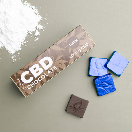 CBD Dark Chocolate Squares