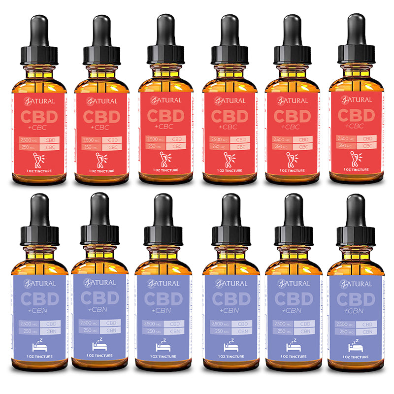 CBC and CBN isolate oil 6 month supply