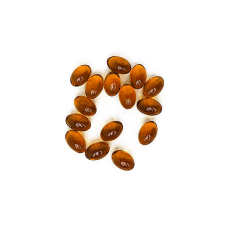 Full Spectrum CBD Softgels with softgels in a group