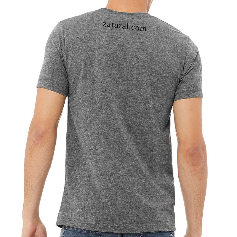 'Adventure Awaits' Unisex Gray T-shirt