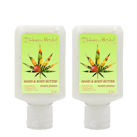 Hempy Jungle Body Butter 2oz two pack