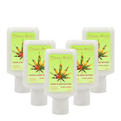 Hempy Jungle Body Butter 2oz five pack