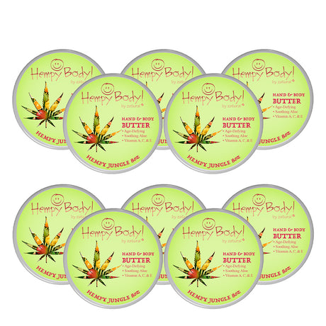 Hempy Jungle Body Butter 8oz ten pack
