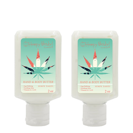 Hempy Tahiti Body Butter 2oz Two Pack
