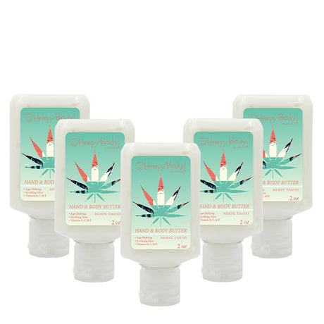 Hempy Tahiti Body Butter 2oz Five Pack