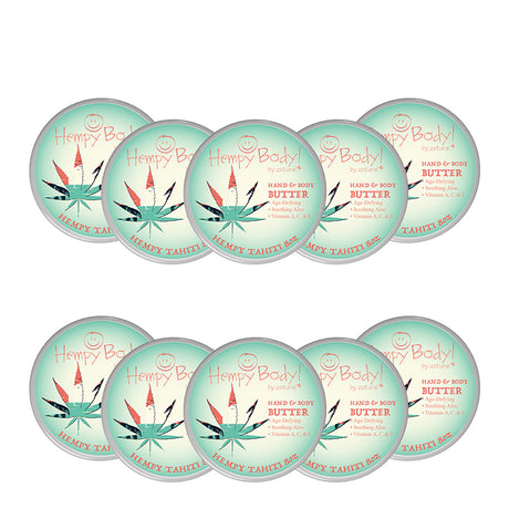 Hempy Tahiti Body Butter 8oz Ten Pack