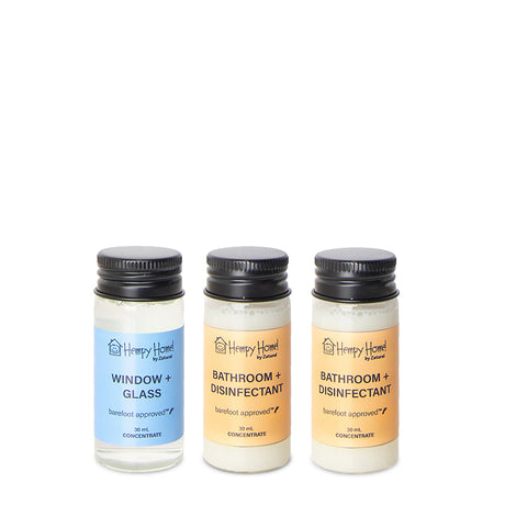 Zatural Hempy Home Concentration Window, bathroom, and disinfectant set