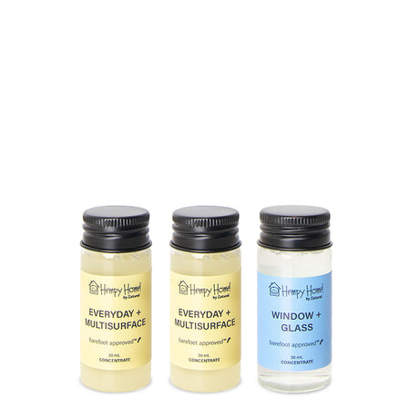 Zatural Hempy Home Concentration Multi-surface and glass set