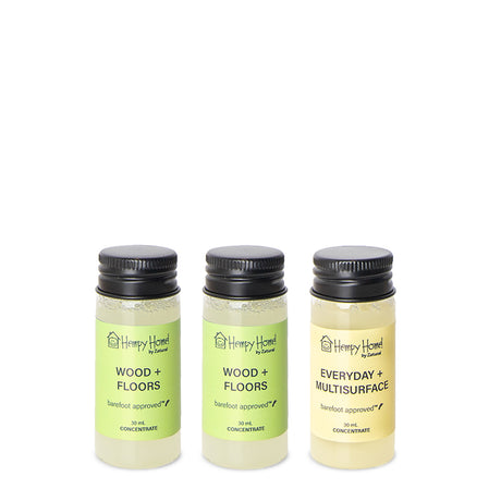 Zatural Hempy Home Concentration Wood, Floor, and Multi-surface set