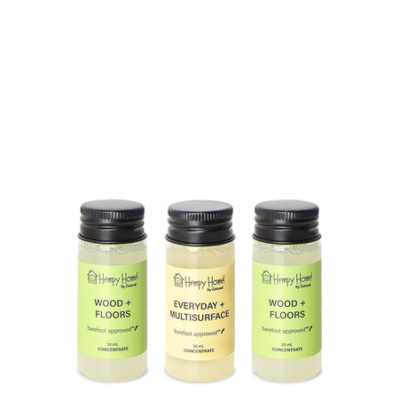 Zatural Hempy Home Concentration Wood, Multi-Surface, floor set