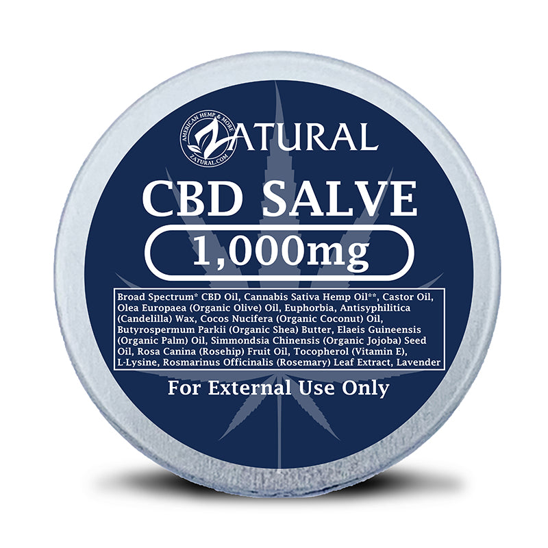 Zatural CBD Salve | Healing Salve | CBD Salve for Pain