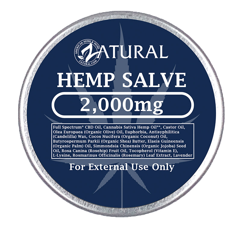 Hemp Salve 2,000mg