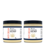 Hemp Hot Cream 8oz two pack